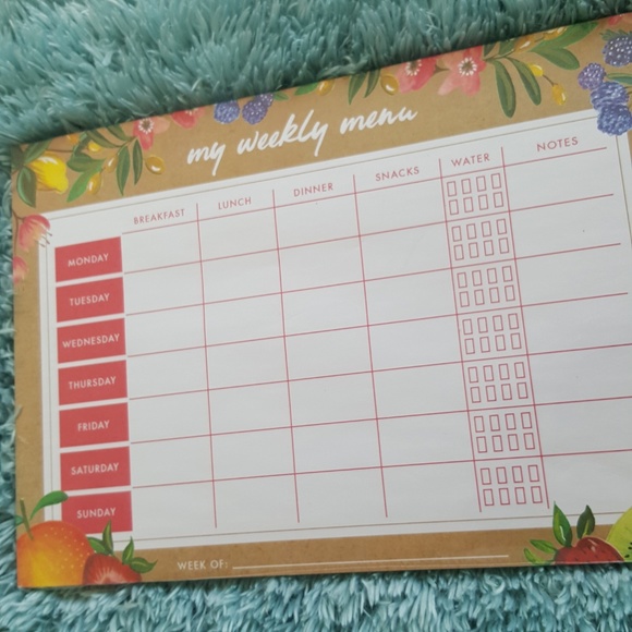 My Weekly Menu Desk Tracker - Picture 6 of 8
